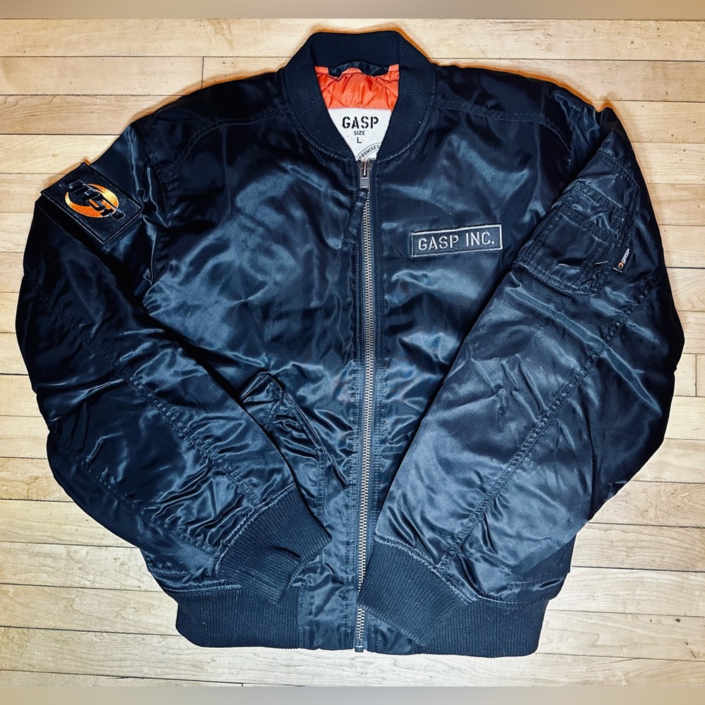 GASP Utility Jacket, Black.